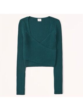 Abercrombie & Fitch Cross Wrap Sweater